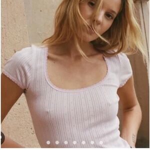 Doen Brigitte Top in Wisteria